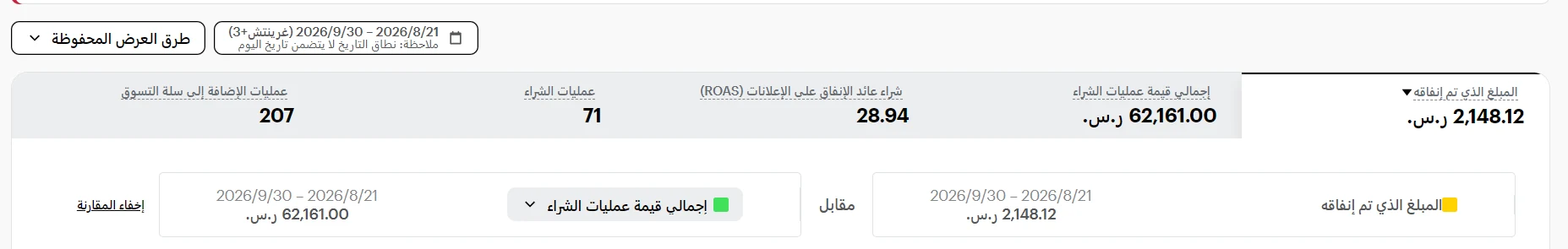 لقطة سابقة من Snapchat لحملة اليوم الوطني
